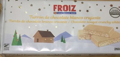 Foto de Turrón de chocolate blanco crujiente