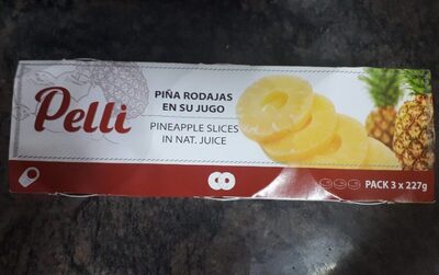 Foto de Piña rodajas en su jugo