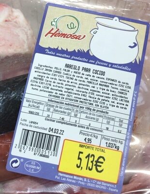 Foto de Arreglo para cocido