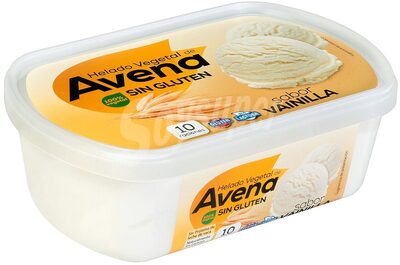 Foto de Helado vegetal de avena sabor vainilla