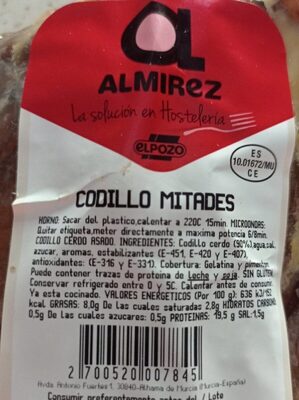 Foto de Codillo de cerdo mitades