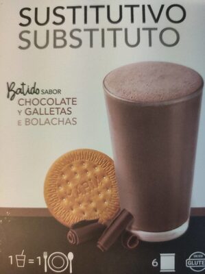 Foto de Batido Sustitutivo Sabor Chocolate y Galletas