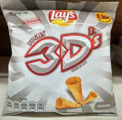 Foto de Bugles 3D's conos de maíz