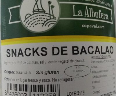 Foto de Snacks de bacalao