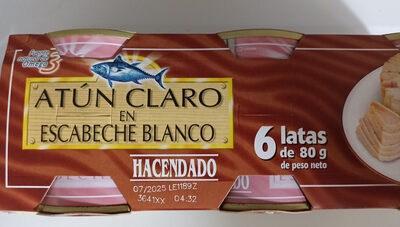 Foto de Pak 6 latas Atún claro en escabeche blanco