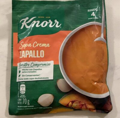 Foto de Sopa crema zapallo