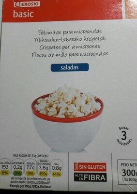 Foto de Palomitas para microondas saladas