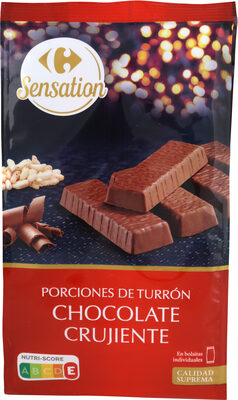 Foto de Mini Porciones Turrón Chocolate Crujiente