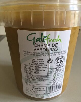Foto de Crema de verduras