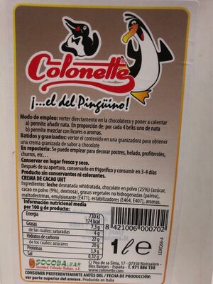 Foto de Colonetto chocolate