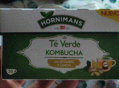Foto de Té verde Kombucha con Jengibre y limón