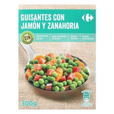 Foto de Guisantes con jamón