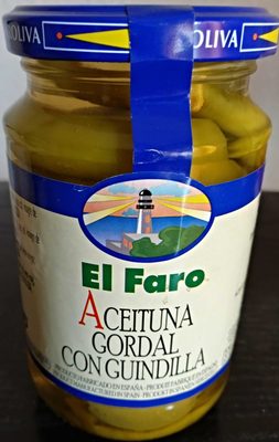Foto de Aceituna gordal con guindillas