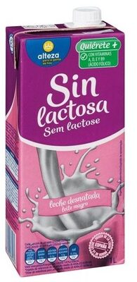 Foto de Leche desnatada sin lactosa