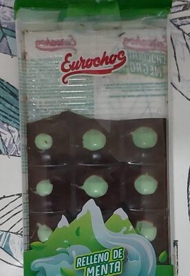 Foto de Chocolate negro relleno de menta