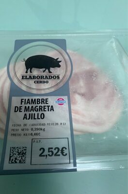 Foto de Fiambre de magreta ajillo
