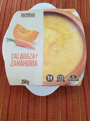 Foto de Crema de calabaza y zanahoria