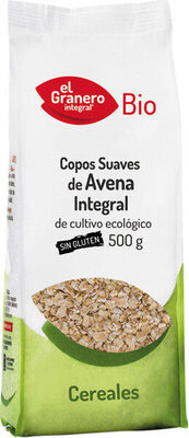 Foto de Bio copos de avena integral de cultivo ecológico y sin gluten