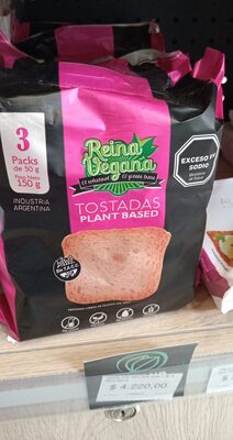 Foto de Tostadas reina vegana