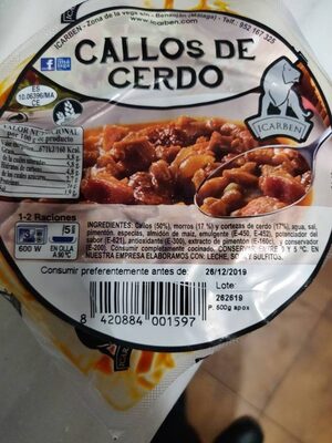Foto de Callos de cerdo