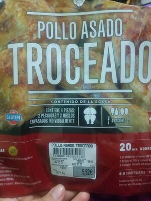 Foto de Pollo asado troceado