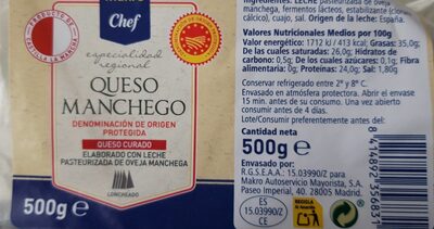 Foto de Queso manchego