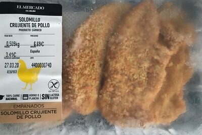 Foto de Solomillo crujiente de pollo