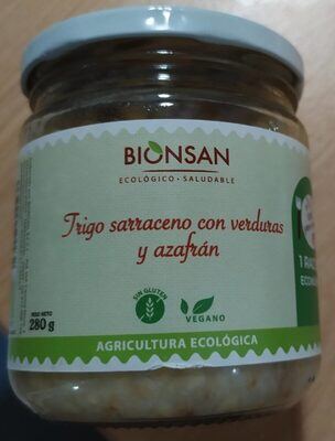 Foto de Trigo sarraceno con verduras y azafrán