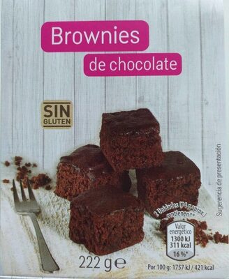 Foto de Brownies de chocolate sin gluten