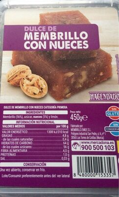 Foto de Menbrilo con nueces