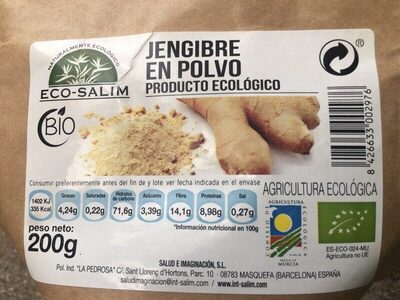 Foto de Jengibre en Polvo