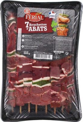 Foto de Brochettes d'abats x 7