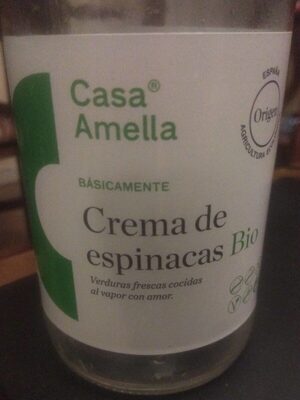 Foto de Crema de espinacas Bio