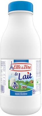 Foto de Lait demi-écrémé stérilisé UHT - Longue conservation