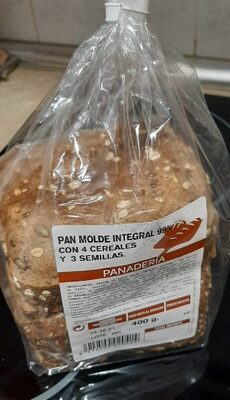 Foto de Pan de molde integral 99%
