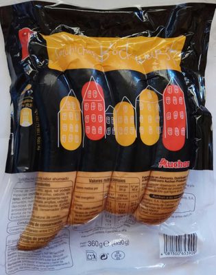 Foto de Bockwurst salchichas alemanas