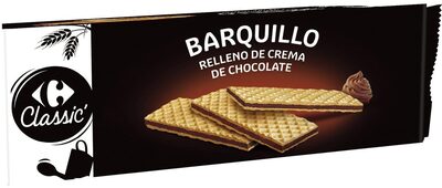 Foto de Barquillo relleno de crema de chocolate