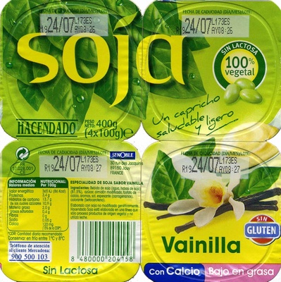 Foto de Yogur soja vainilla