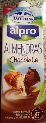 Foto de Alpro almendras sabor chocolate