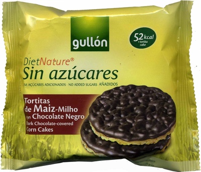 Foto de Diet Nature tortitas de maíz con chocolate negro