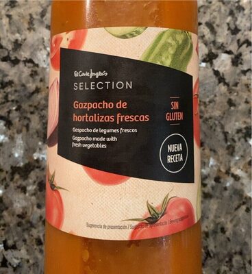 Foto de Gazpacho de hortalizas frescas