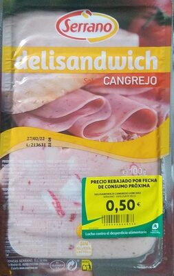 Foto de delisandwich sabor cangrejo