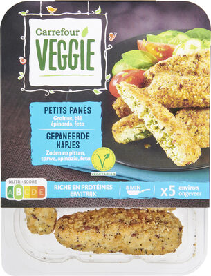 Foto de VEGEtal Fingers Blé, Épinard, Feta