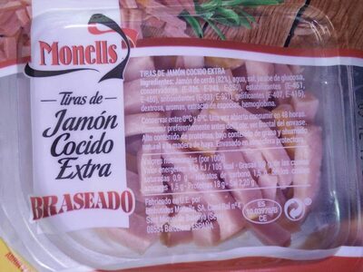 Foto de Tiras de Jamon Cocido Extra