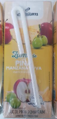 Foto de Zumo de piña manzana y uva