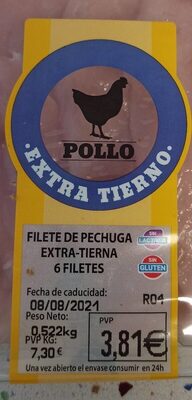 Foto de Filete de pechuga extra-tierna