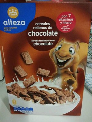 Foto de Cereales rellenos de chocolate