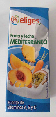 Foto de Fruta y leche mediterráneo