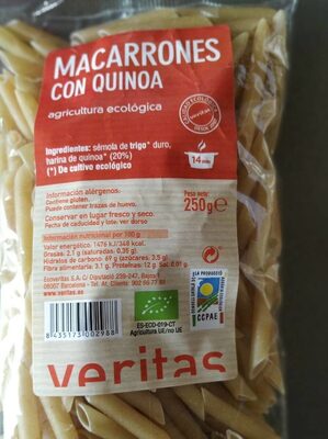 Foto de Macarrones con quinoa