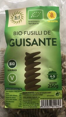 Foto de Bio fusilli de guisante